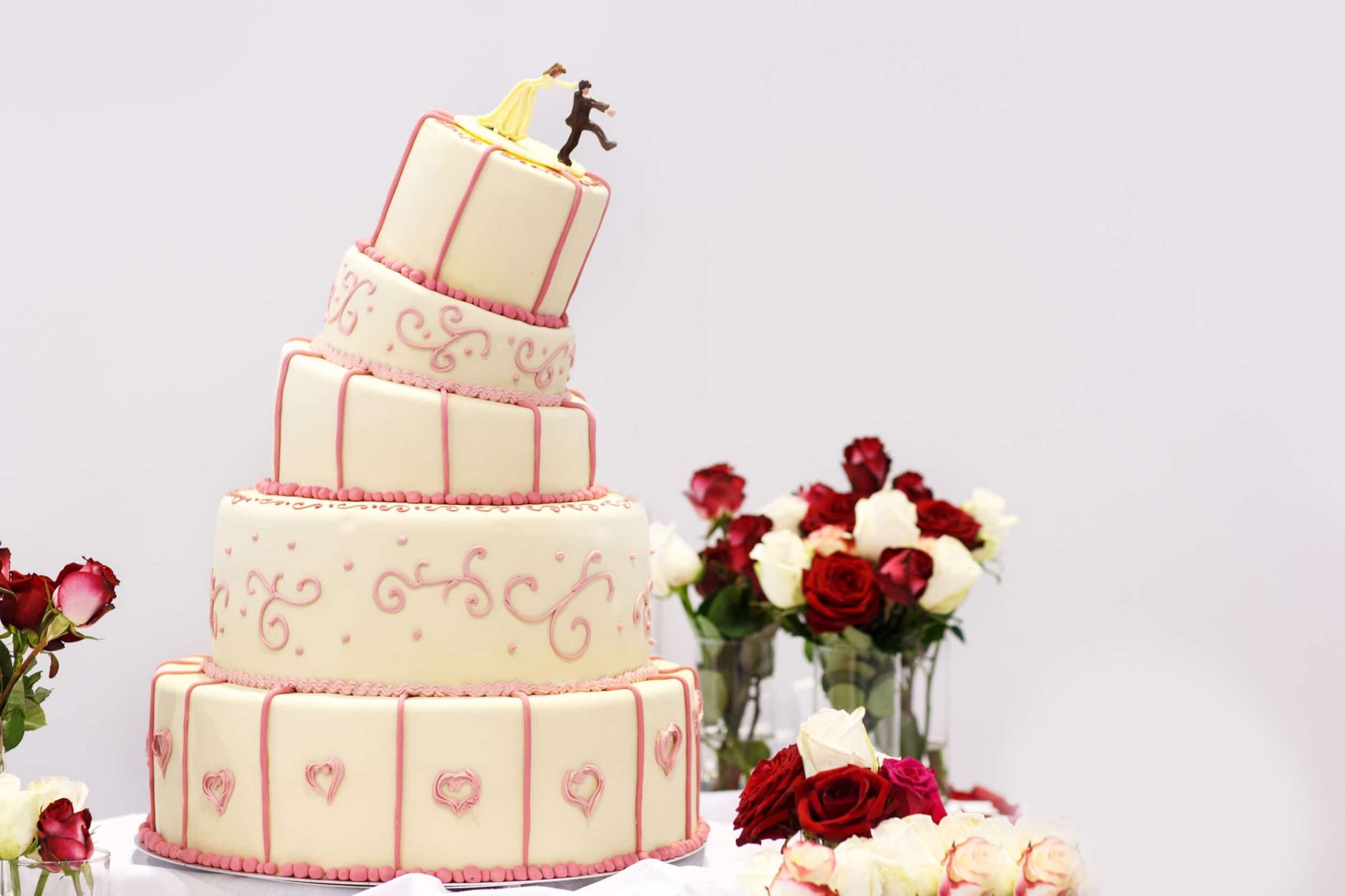 gâteau de mariage à étages